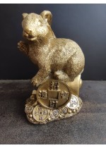 Луксозен Подарък за колега - статуетка заек за пари и изобилие през годината на Заека 2023 - размер XXL