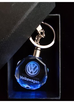 Кристален светещ ключодържател Volkswagen