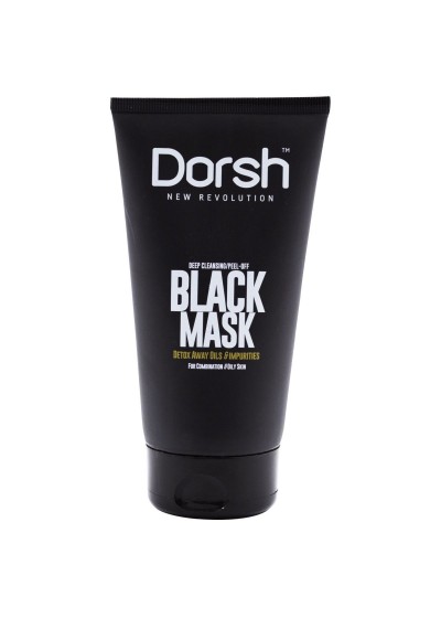Мъжка черна пилинг маска за лице- Dorsh Black Mask 150ml