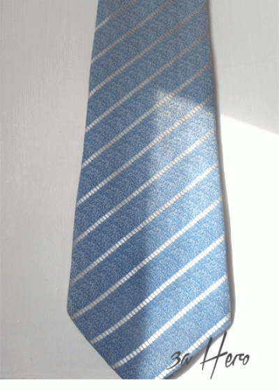 Луксозна мъжка вратовръзка в светло синьо