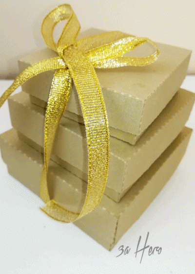 Луксозен комплект кутии 3 части за мъжки подарък